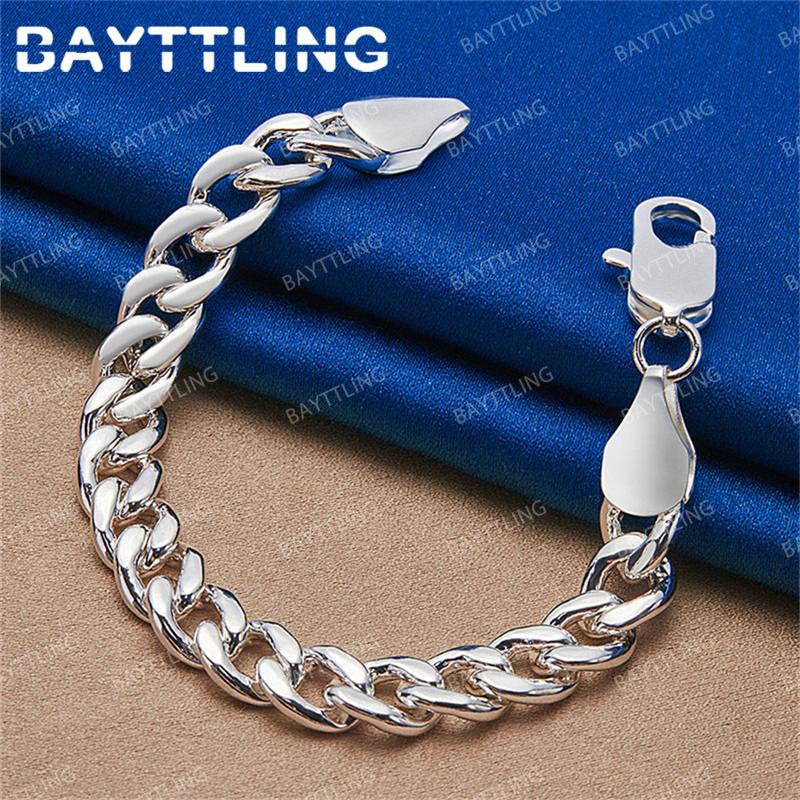 Luxury 925 Sterling Silver Women's Delicate Geometric Knot Bracelet Wedding Party Accessories Fashion Charm Jewelry