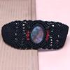 Браслет Bloodstone Macrame Stone Hemp Подвеска Регулируемые бусины Ювелирные изделия
