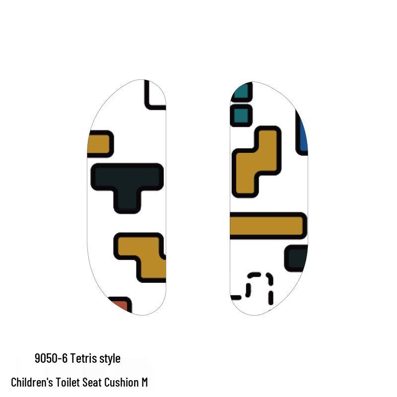 Детская мультяшная самоклеящаяся моющаяся подушка-накладка на сиденье унитаза