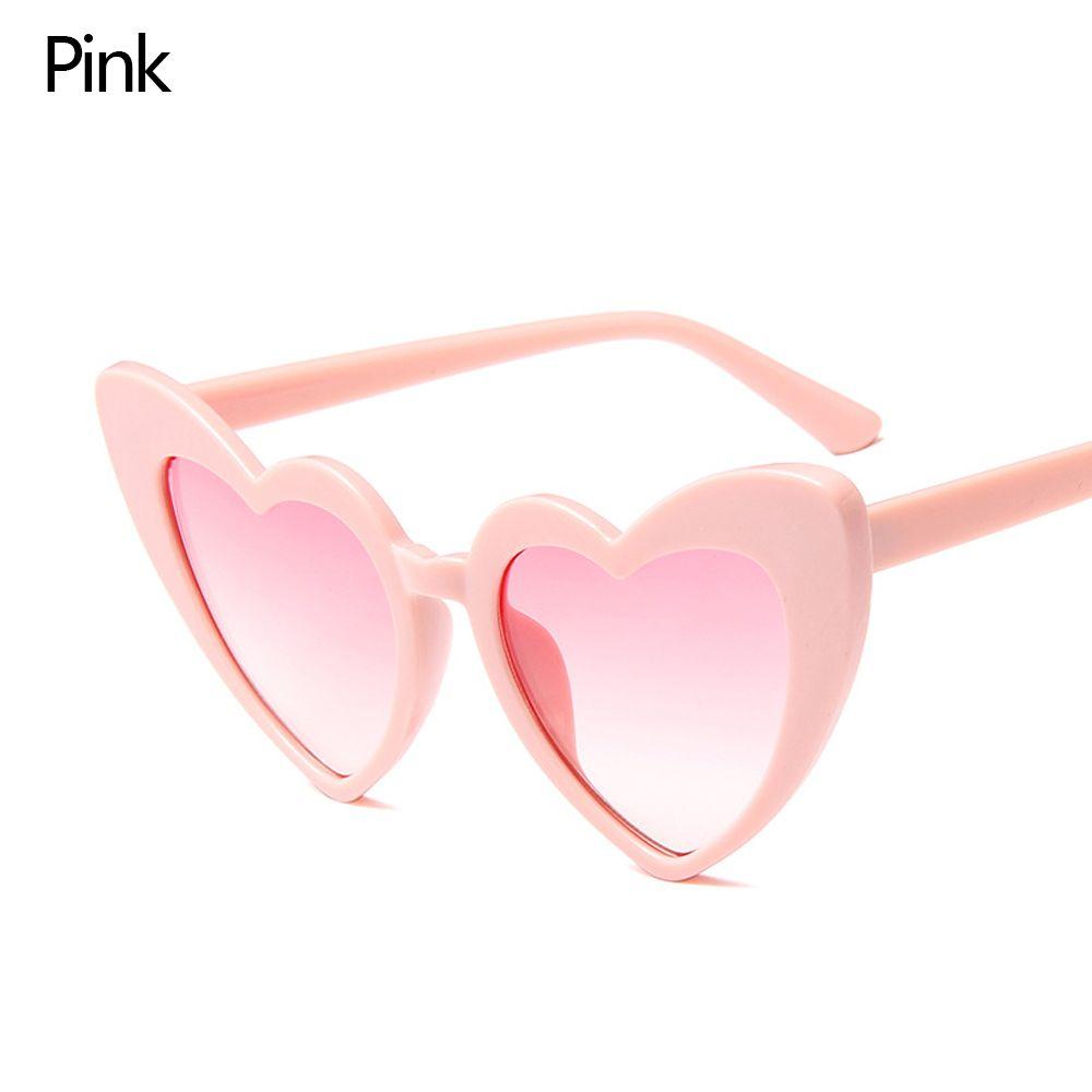 Heart-Shaped Sunglasses Vintage Sunglasses UV400 Protection Clout Goggle Love Heart Sunglasses Retro Eyewear Women's Accessories
