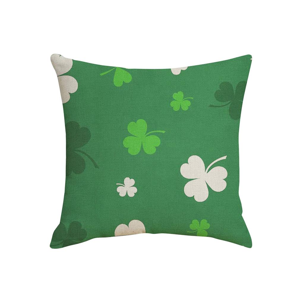 45x45см Украшения на День Святого Патрика для дома Наволочка Клевер Наволочка Святого Патрика Ирландская вечеринка Декоративная наволочка