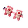 3 Story Toy Series Lotso Huggin Bear Character Toy Plush Doll Pendant Keychain