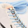 1 Pair Sneaker Shoelaces Wear-resistant Elastic with Metal Buckles Lock Shoe Laces