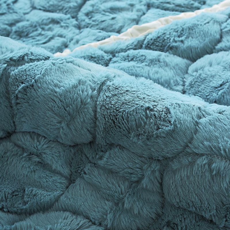 Утолщенный плюшевый коврик для дивана, зимний теплый и нескользящий диван-полотенце, минималистичный современный пылезащитный чехол для дивана «все включено»