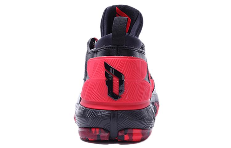 adidas D Lillard 2 'Черный Алый Кардинал' B42387