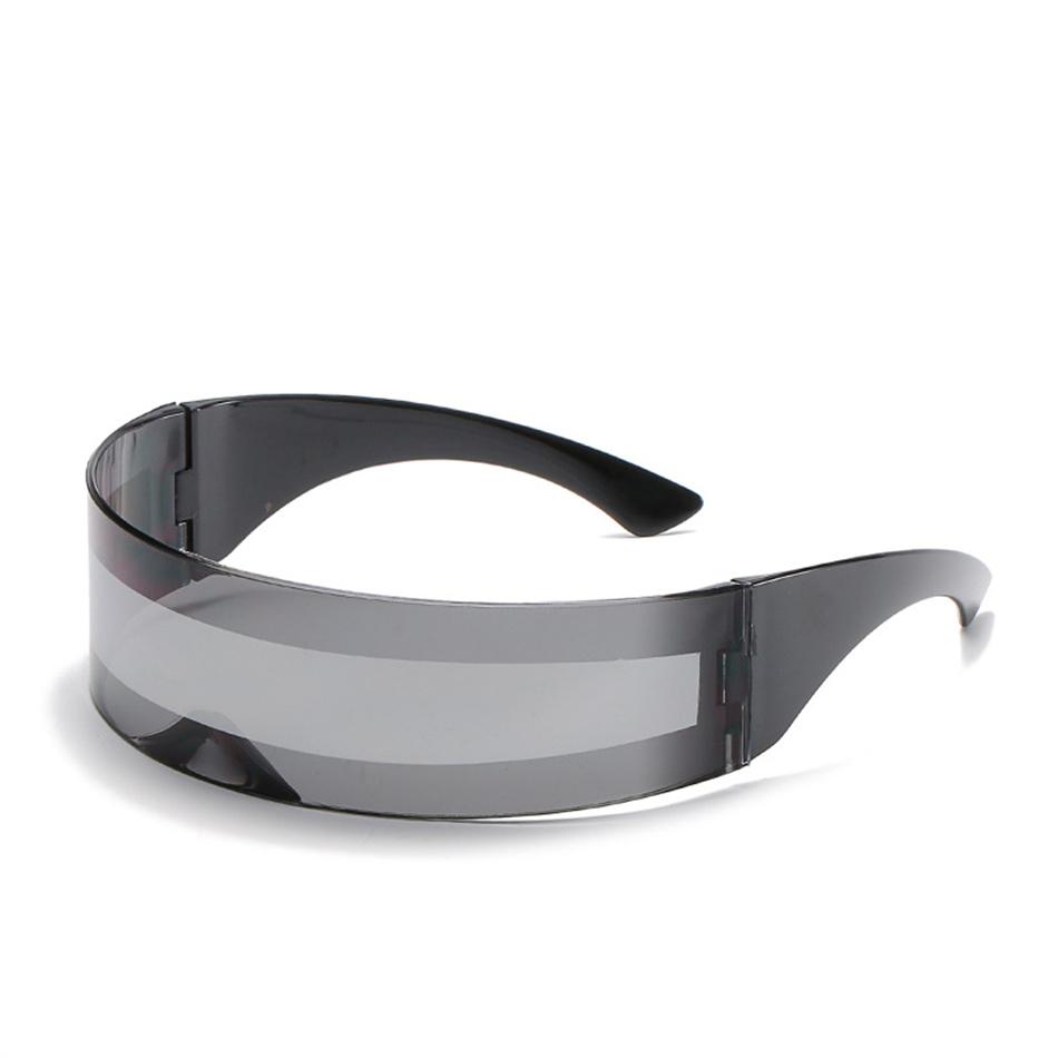 Солнцезащитные очки без оправы в стиле киберпанк в стиле ретро, зеркальные очки в стиле панк UV400, винтажные готические очки для вечеринок в стиле стимпанк