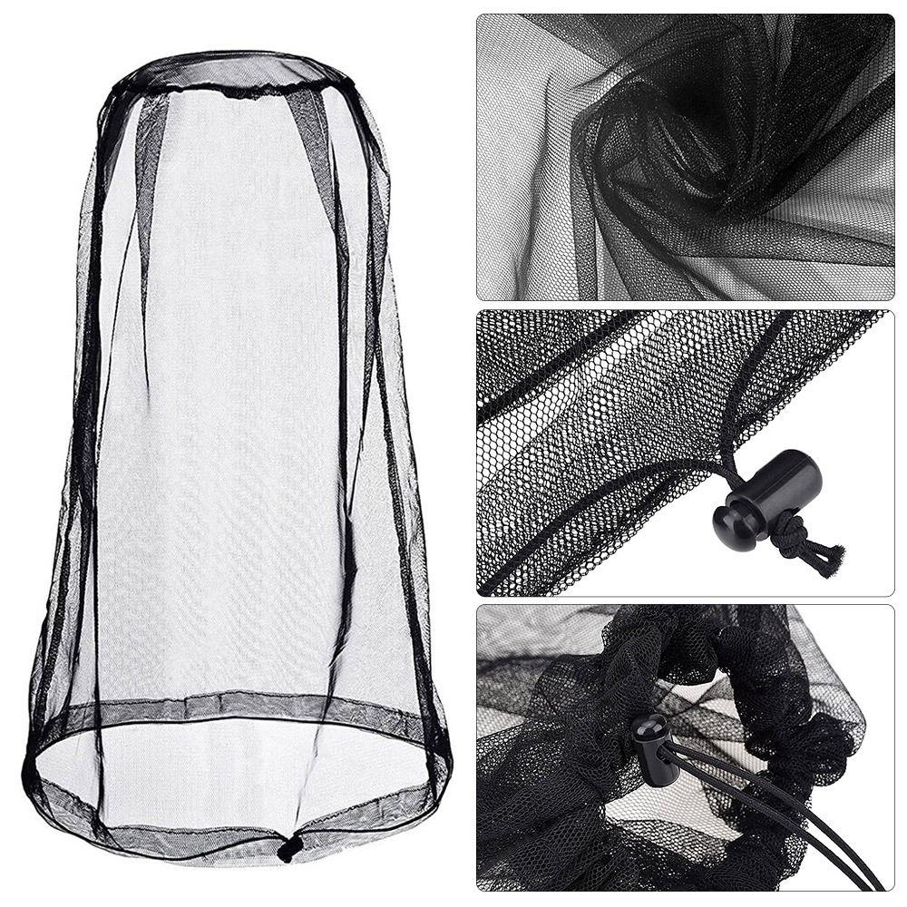 Breathable Mosquito Head Nets Mesh Mosquito Net Cap Gardening Hat Hat Net Cover  Outdoor