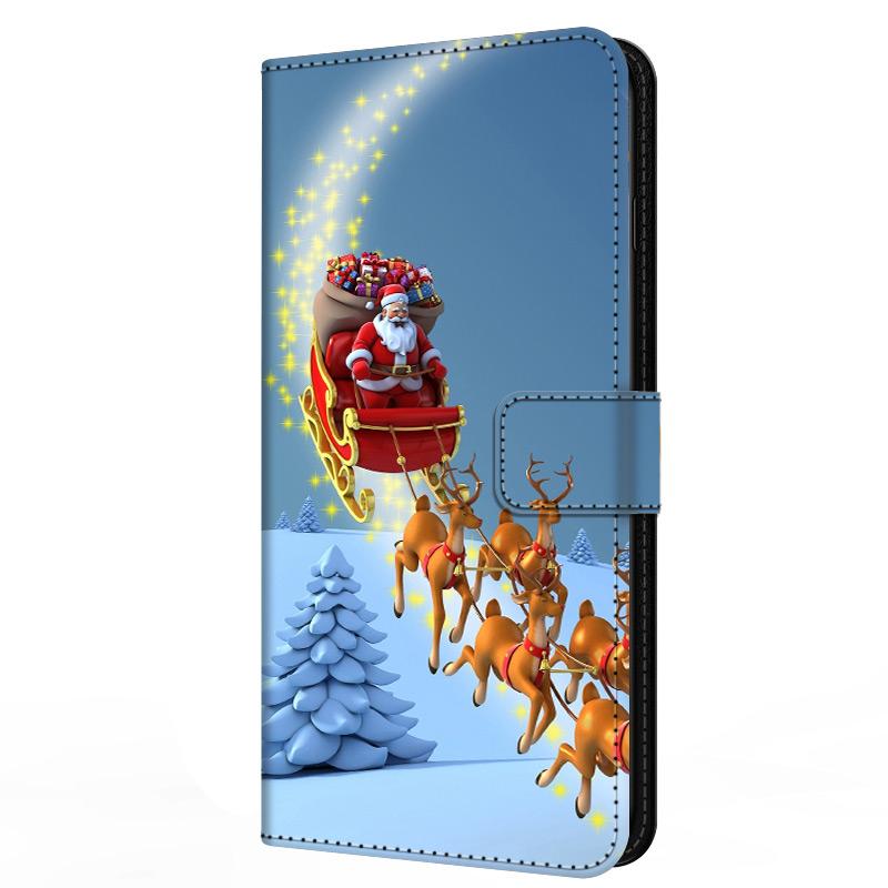 Wallet For Oneplus Ace 6 Flip Stand Book Phone Cover Magnetic Leather Case Cartoon Anime Merry Christmas Capa Oneplus Ace6 5G