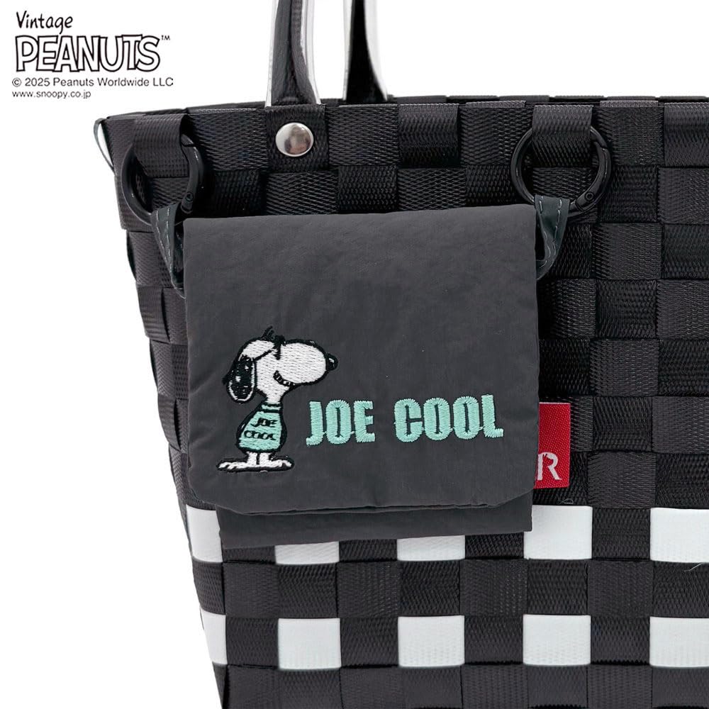 Женская мини-корзина-тоут ROOTOTE Снупи, IP.Baby Lou.Basket.Peanuts-0I 8439 (03 Джо Крутой)