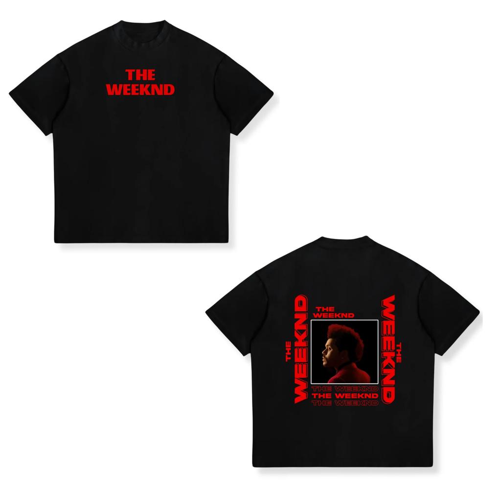 Retro The Weeknd After Hours Album Graphic Tshirts for Unisex Vintage 90s Hip Hop Gothic Tee Shirt Casual Oversized Unisex Tshirt