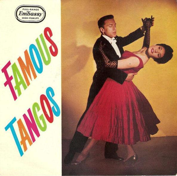 7-дюймовая пластинка FRANCHITO & HIS ORCHESTRA - Famous Tangos WEP1062 Embassy 1961 UK Фольклор Б/У