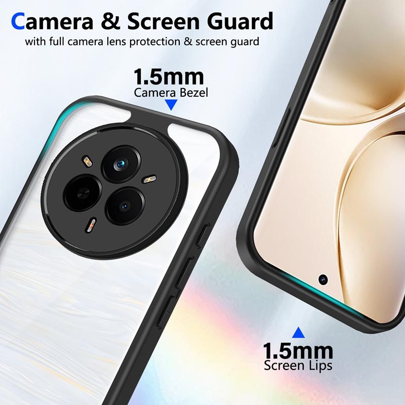 Прозрачный силиконовый чехол для Realme 15 Pro 14 13 12 11 Pro Plus Lite 14T 12X Extreme PC Задняя крышка TPU Бампер Ударопрочный чехол для телефона