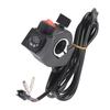 E‑Bike Four‑light Middle Thumb Throttle LCD Display Battery Voltage Power Switch for Electric Vehicle
