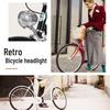 Перезаряжаемый от USB ретро 3-светодиодный передний фонарь для горного велосипеда