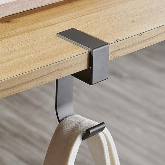 Крючок для школьной сумки, портативный, стабильный, выдерживает большую нагрузку, противоскользящий, не деформируется, подвесной крючок для двери стола, кошелек, держатель для наушников, органайзер