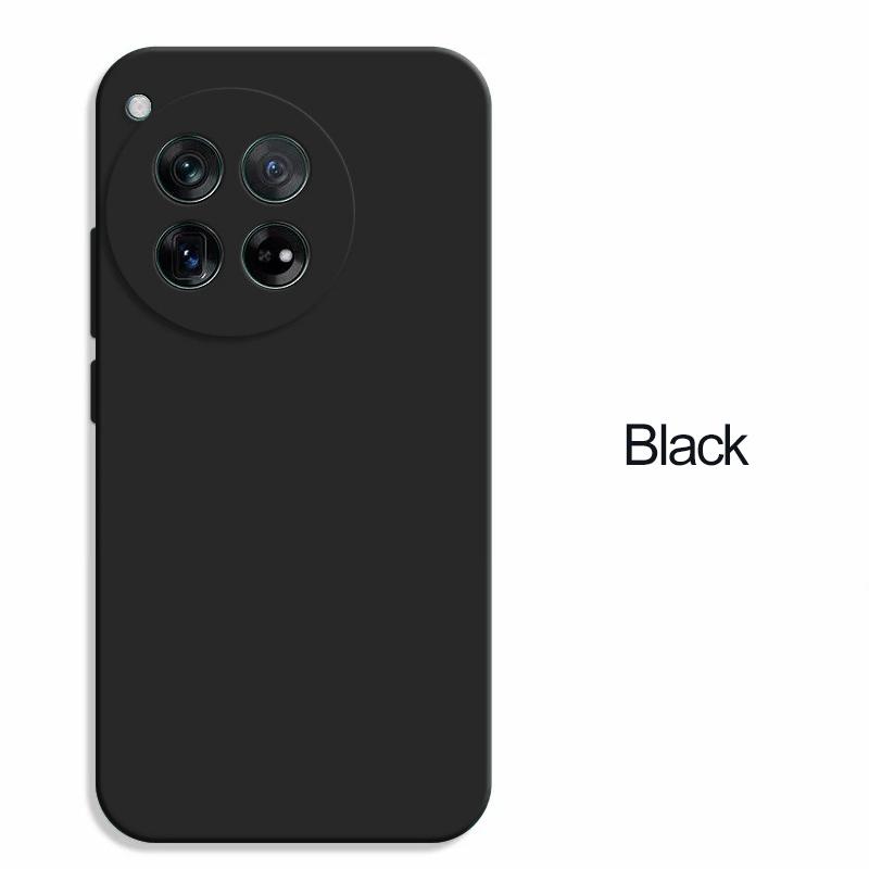 Для OnePlus 12 Чехол Противоударный квадратный жидкий силиконовый мягкий чехол для OnePlus 12 One Plus 12 OnePlus12 5G Чехол для телефона Coque Fundas