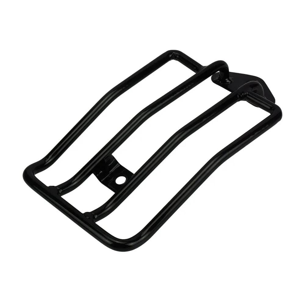 Задний багажник для мотоцикла Harley Sportster XL 883 1200 48 2004-2020, черное стальное заднее крыло, багажник, полка, сиденье Solo Bekuyu