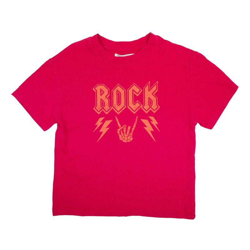 Женская футболка с принтом Rock DEELUXE 74