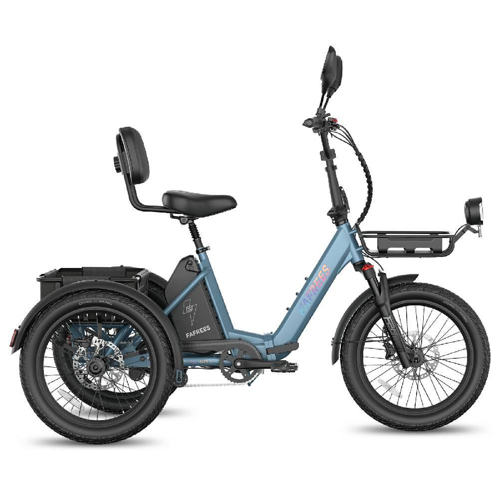 Электровелосипед Fafrees F20 Mate 250 Вт Мотор Двойные Дисковые Тормоза 20"x2.5" Пневматическая Шина Складной Грузовой Электровелосипед LCD Дисплей 48В 21Ач Макс. Нагрузка 180 кг