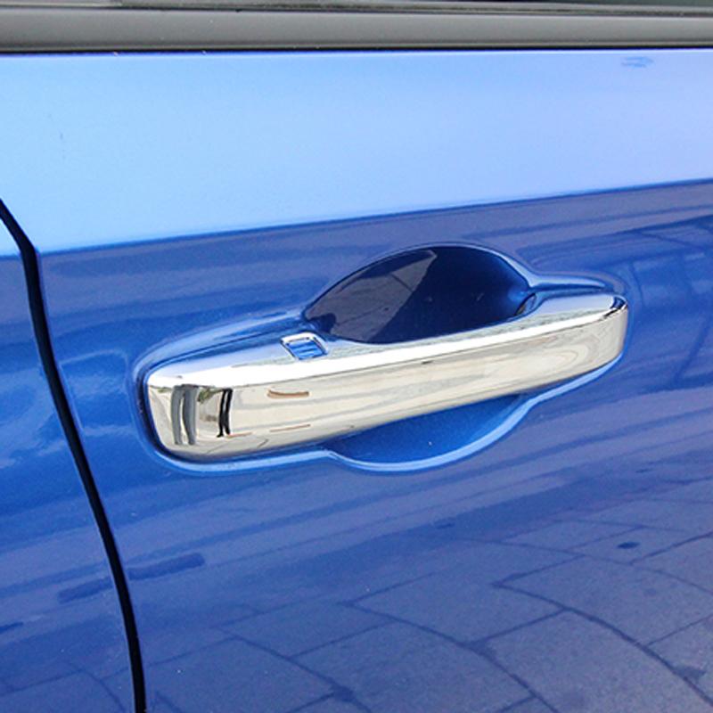 For Honda HRV HR-V US Version Accessory Door Handle Cover Trim Anti Scratch Protector Car ABS Chrome Styling