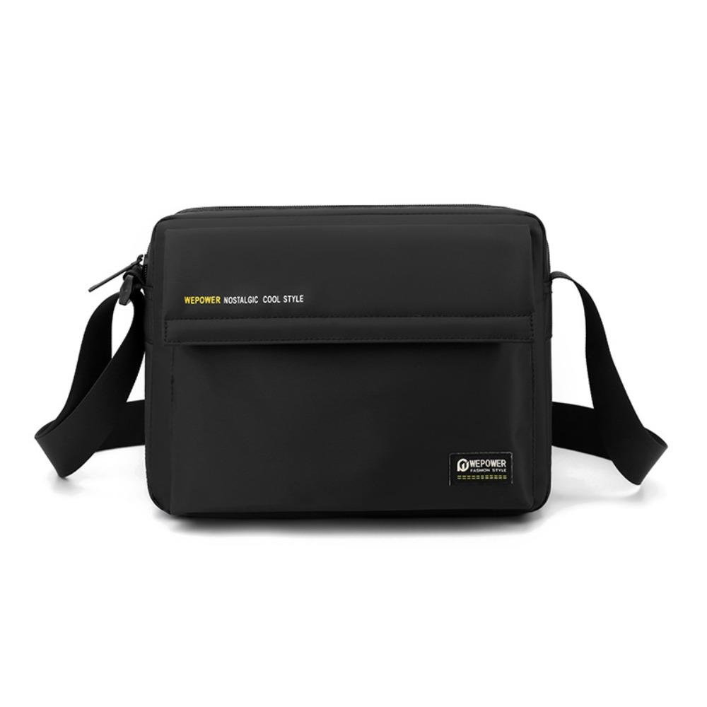 Large Capacity Men's Shoulder Bag Fabric Nylon Crossbody Bag Casual Man Messenger Bag Hiking