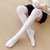 Серые носки до икры JK Японский бархат Длинные чулки Тонкие Мягкие Дышащие Универсальные До колена Удлиненные Студенческие носки