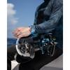 Citizen Promaster Dive Orca Stainless Steel Light Polyurethane 3 ISO Compliant Eco-Drive Watch, Case, Blue, Strap, Hands, (Model BN0238-02L)