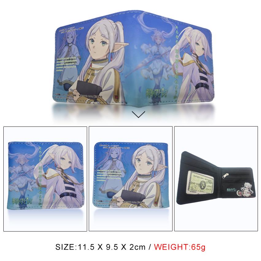 Фрирен: Кошелек для монет 3D-анимация «За гранью конца путешествия» - Стереоскопический рельефный мультяшный дизайн