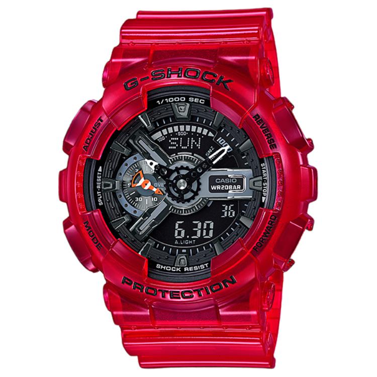 Casio Мужские Черные Часы GA-110CR-4A GA-110CR-4A