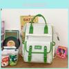 Large Capacity High Fashion Nylon Backpack For Girls With Computer Insert Pocket