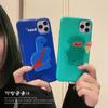 Korean Ins Cute Dinosaur Stand for Apple 15 Promax Mobile Phone Case 14 for Iphone 11 Couple X Soft 13