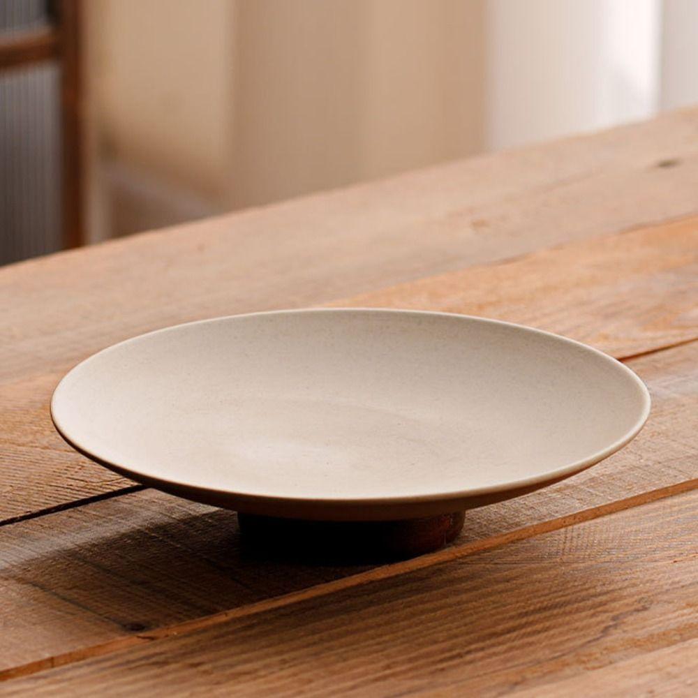 Durable Dessert Tray Wooden Fruit Plate Chinese Style Storage Tray Snacks