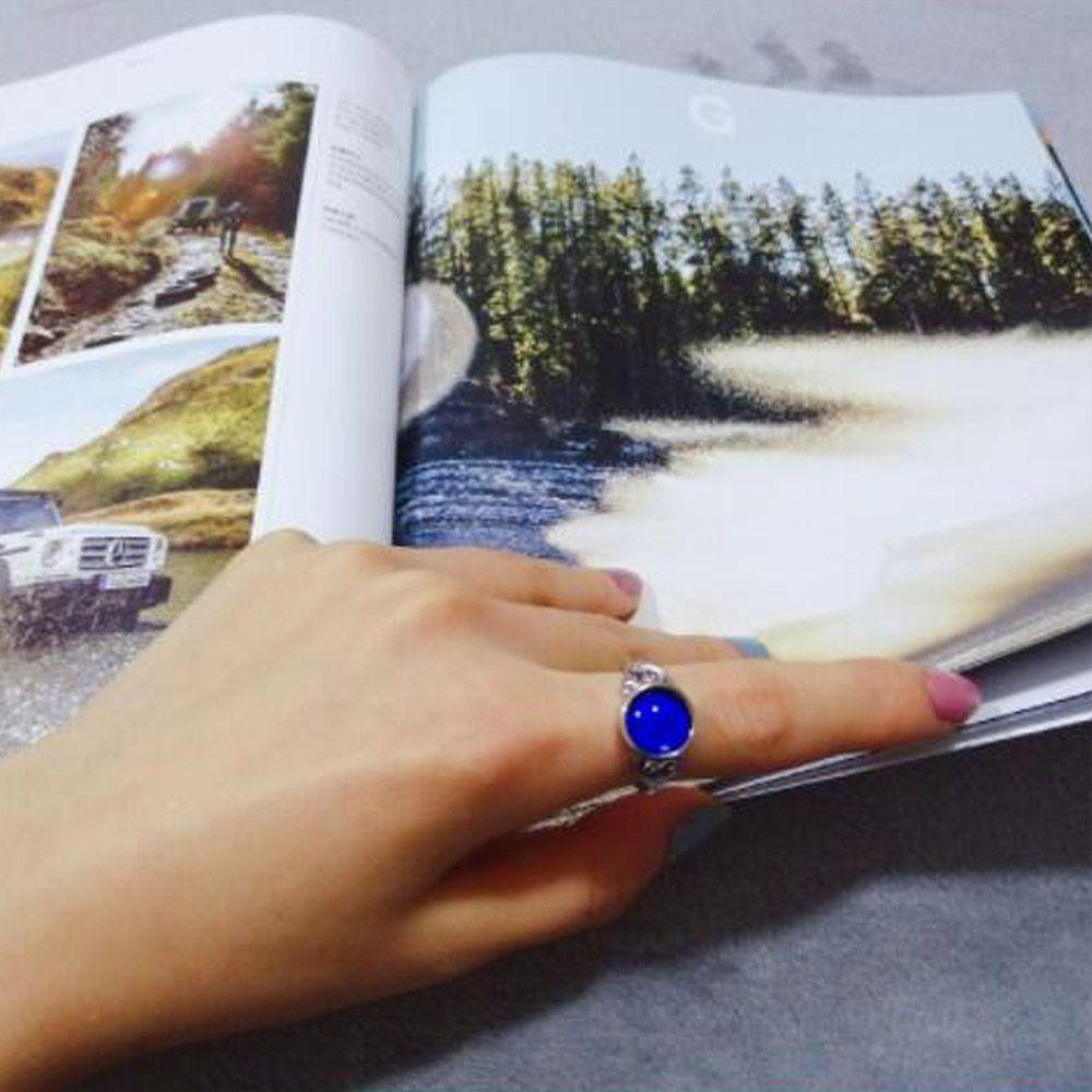Gift Gift For Women Girl New Fashion Luminous Mood Ring Color Change Rings Temperature Control