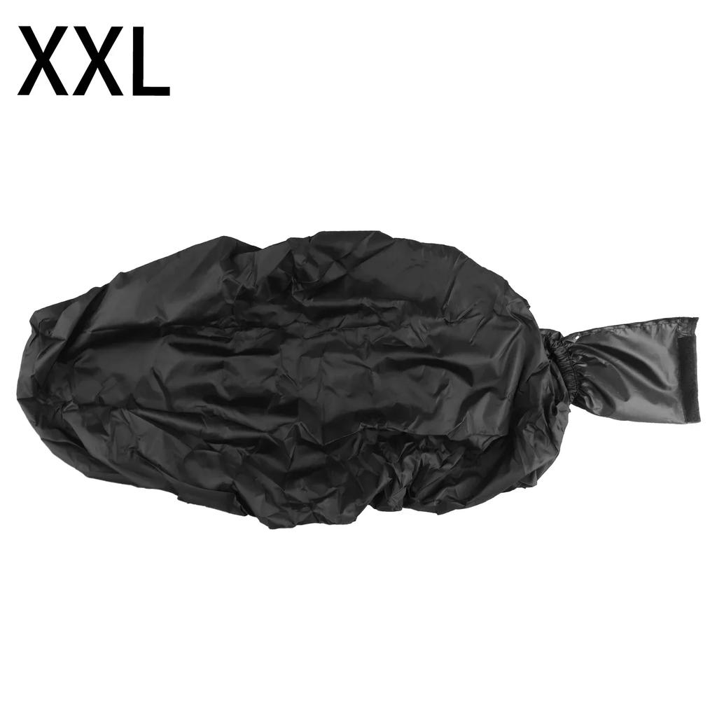 Motorcycle Rain Seat Cover Flexible Waterproof Saddle Cap 210D Oxford Cloth Moto Seats Sleeve Sun Sown Protect Seat Cap 45-70cm