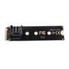 M.2 NVME To U.2 Converter Card Mkey PCIeX4 M.2 PCIe To SFF8643 Hard Disk Adapter Card Support 2230/2242/2260/2280 SSD