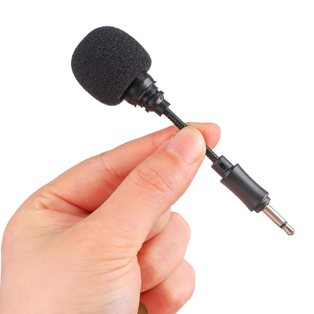 Card Smartphone Mobile Phone Studio Interview Microphone Mini Jack Microphone Stereo Mic Recording