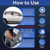 Window Breaker Seatbelt Cutter Pack of 4 - Emergency Car Safety Hammer