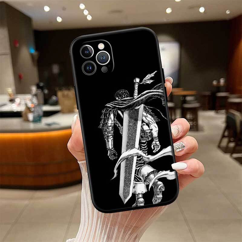 Чехол Berserk Guts для Samsung Note 20 10 S25 Plus Ultra Lite FE M20 M21 M30 M31 M51 A11 A26 A51 A52 A53 A56 A70 A71 A72 A73