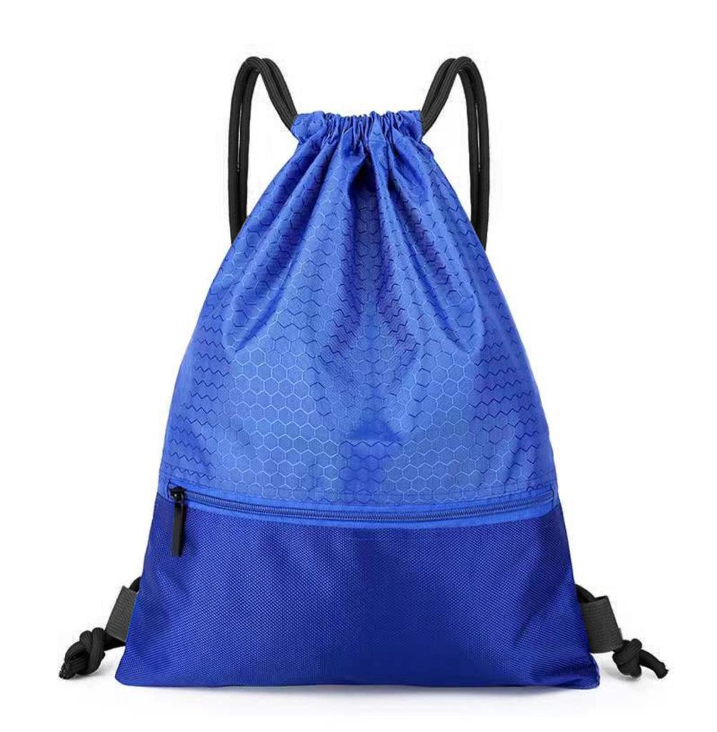 Waterproof Sports Drawstring Backpack for Fitness, Basketball, and Football Storage