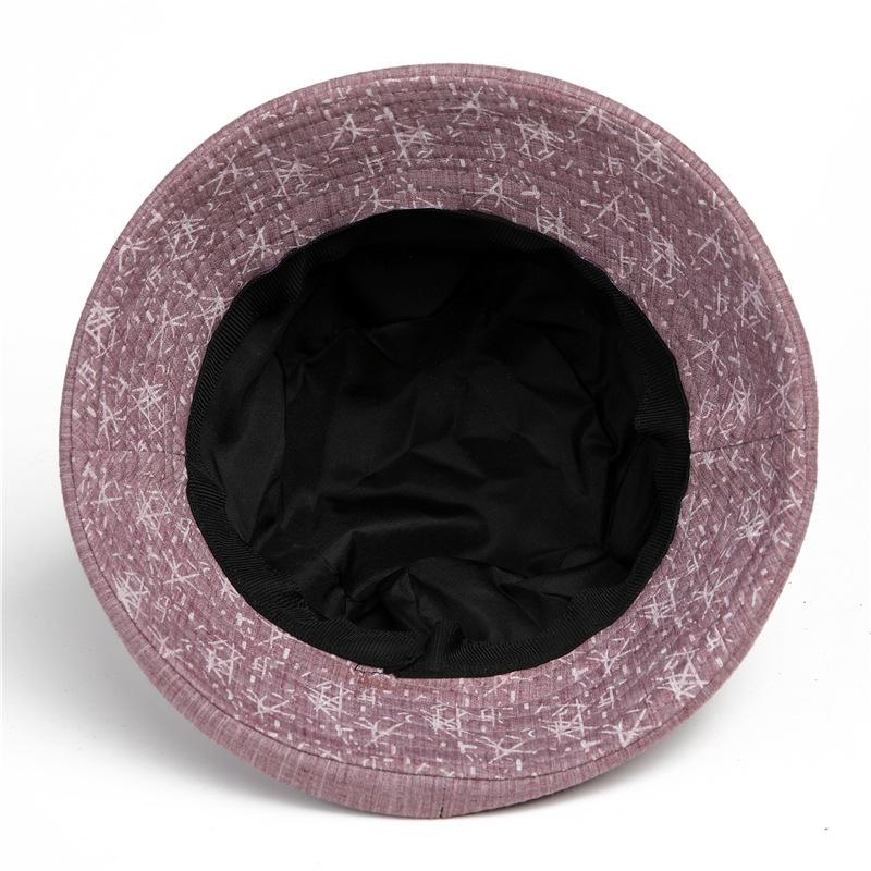 Women's Reversible Bucket Hat with Cow Print, Sun Protection, Casual Ladies Summer Hat, Outdoor Fisherman Cap, Dual-Wear Design Basin Hat