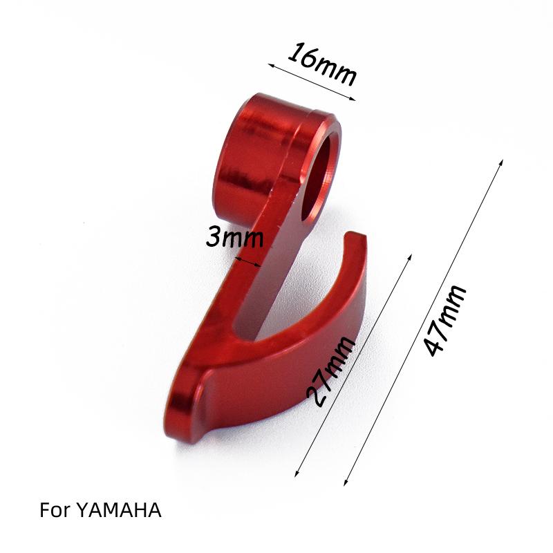 Для YAMAHA MT01 MT09 MT07 MT10 MT03 MT 09 07 03 CNC алюминиевые аксессуары для мотоциклов крючок для шлема багажная сумка крючок держатель вешалка