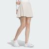 Golf Fw Women S Textured Check Pleated Skirt ShortS iS4769 Ivory