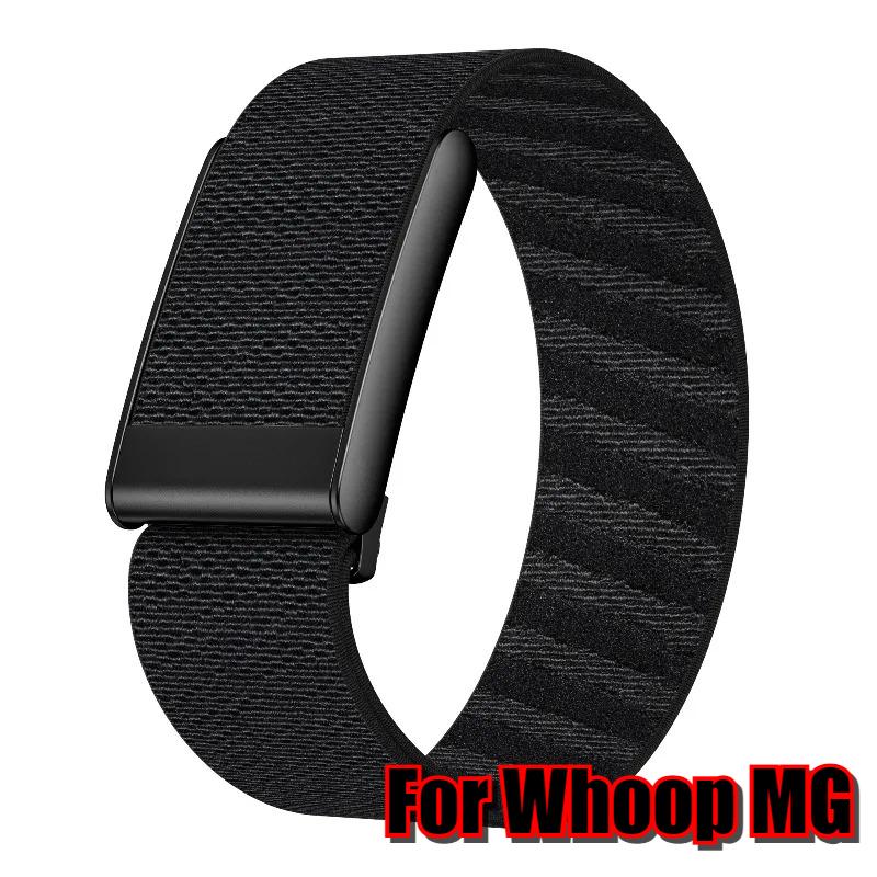 Compatible with WHOOP 5.0 / For Whoop MG WristBand Soft-Touch Silicone Waterproof Sweatproof Soft Adjustable Rubber Band for Whoop 5.0/MG