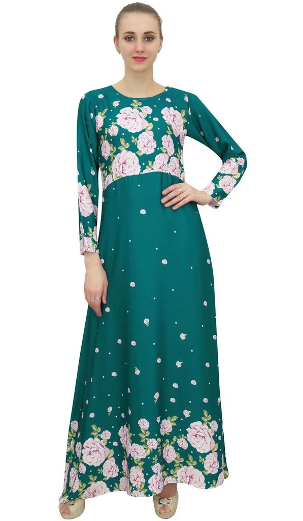 Bimba Женская повседневная цветочная цифровая печать длинная черная макси дизайнер