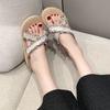2025 Summer New Versatile Comfortable Casual Slippers Fashion Vacation Platform Outer Wear Cross Belt Beach Shoes Women