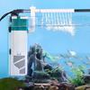 3/6/10W Fish Tank Submersible Filter Adjustable Fish Stool Filter Collector  Fish Tank