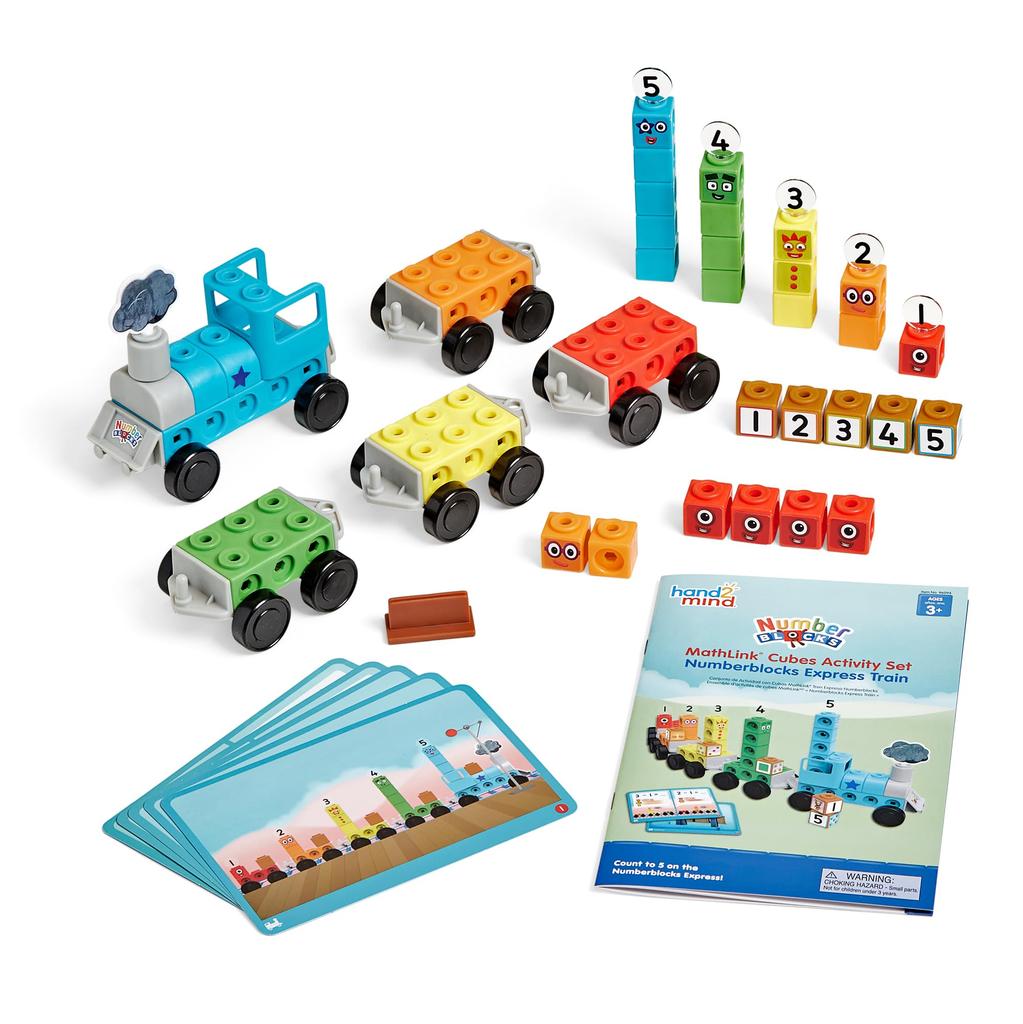 Numberblocks Math Link Cube Activity Set Numberblocks Express Train Kazuasobi Educational Toy 96094 Genuine Product