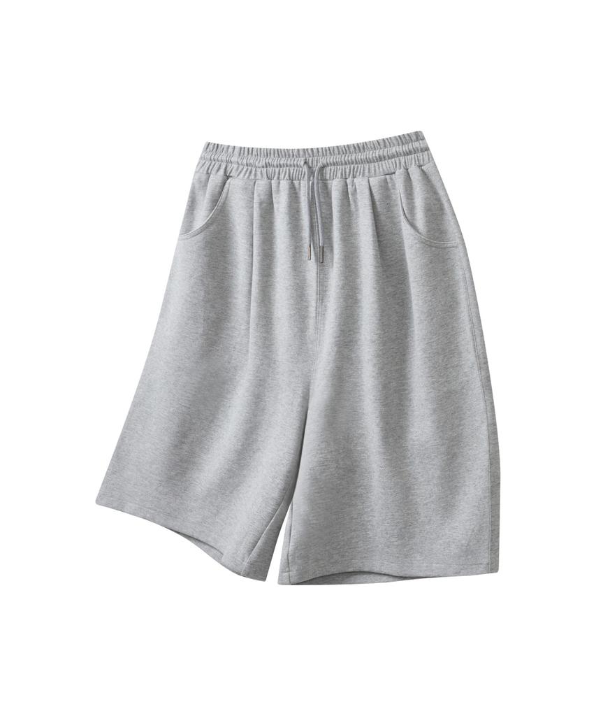 FERNOV Single-Pleat Bermuda Sweatpants 3 Colors