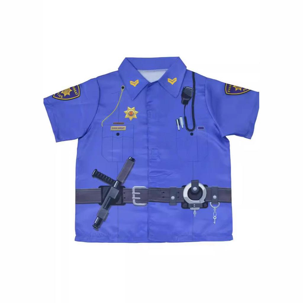 Children's Role Play Costumes: Police, Doctor, Firefighter, Kindergarten Performance Outfits