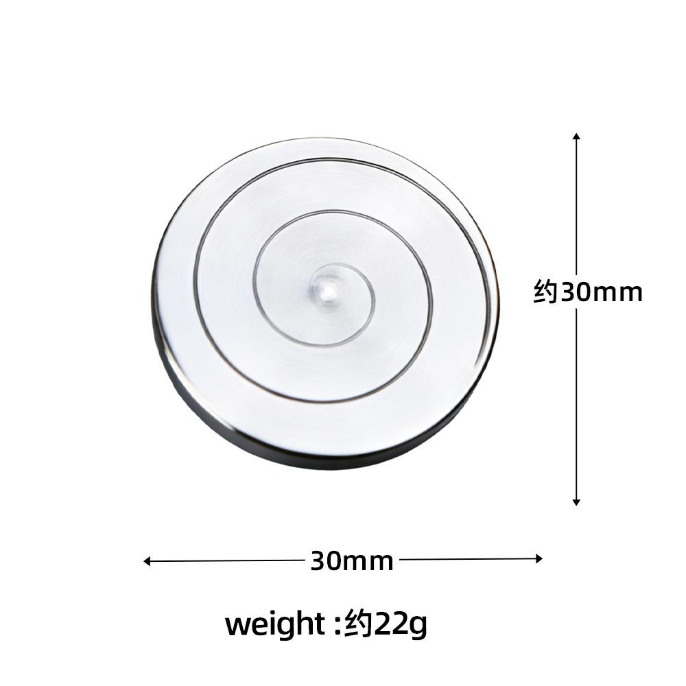 Desktop Coin Fingertip Gyro Transfer Good Luck Gyro Interest Stress Relief Toy Stainless Steel Gyro Adult Fingertip Toy For Kids
